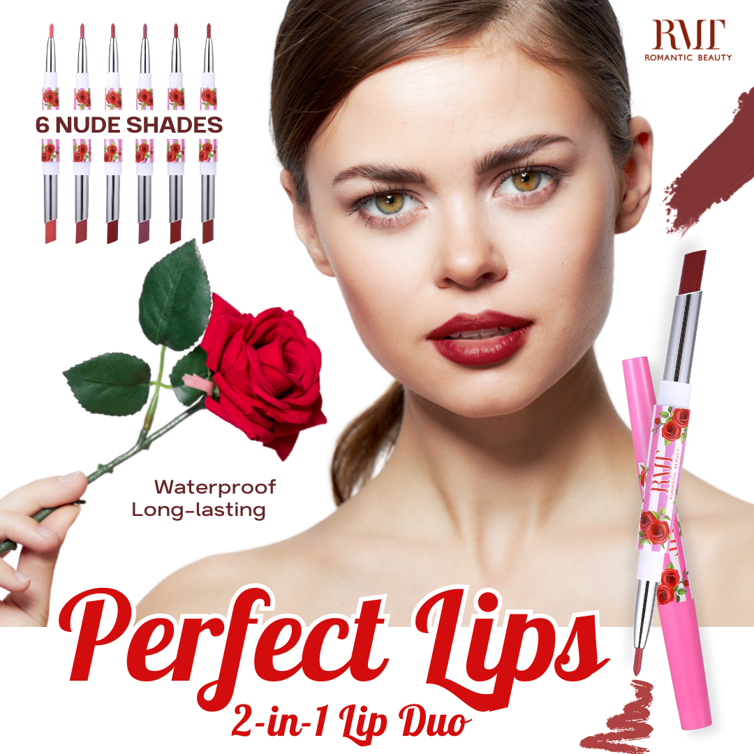 Romantic Beauty - Perfect Lip 2 in 1 Lip Duo