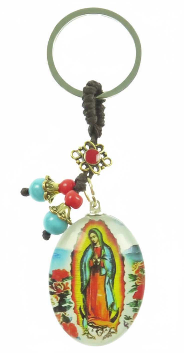 Colorful Charm Keychain – Elegant Handbag Accessory for Women