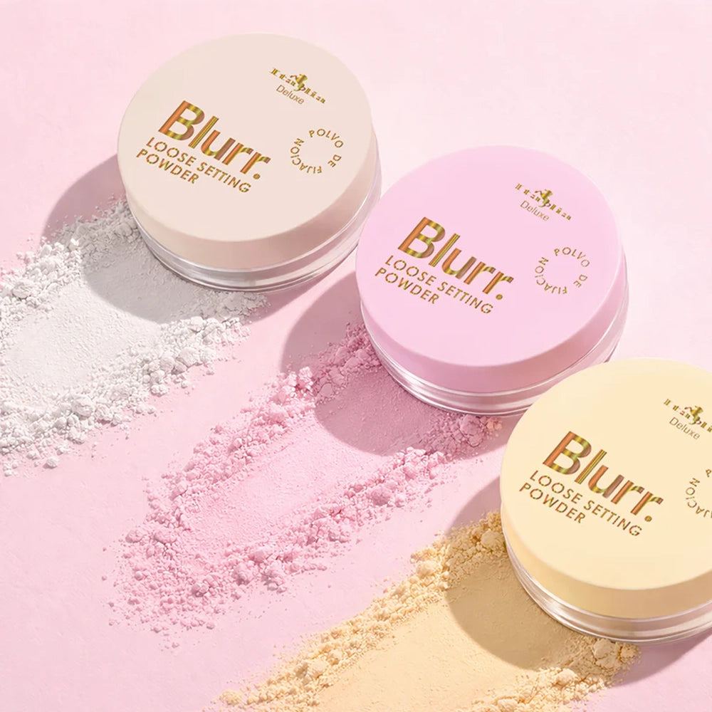 Italia Deluxe - Blurr. Loose Setting Powder-Yellow & Pink