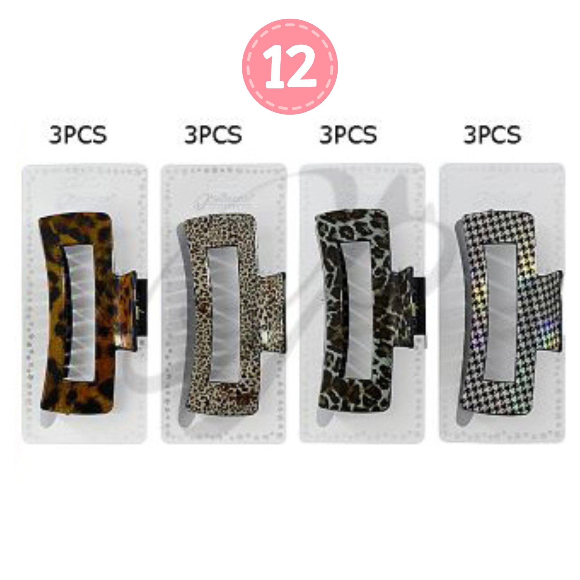Hair Clip - 124 JC-10723BG