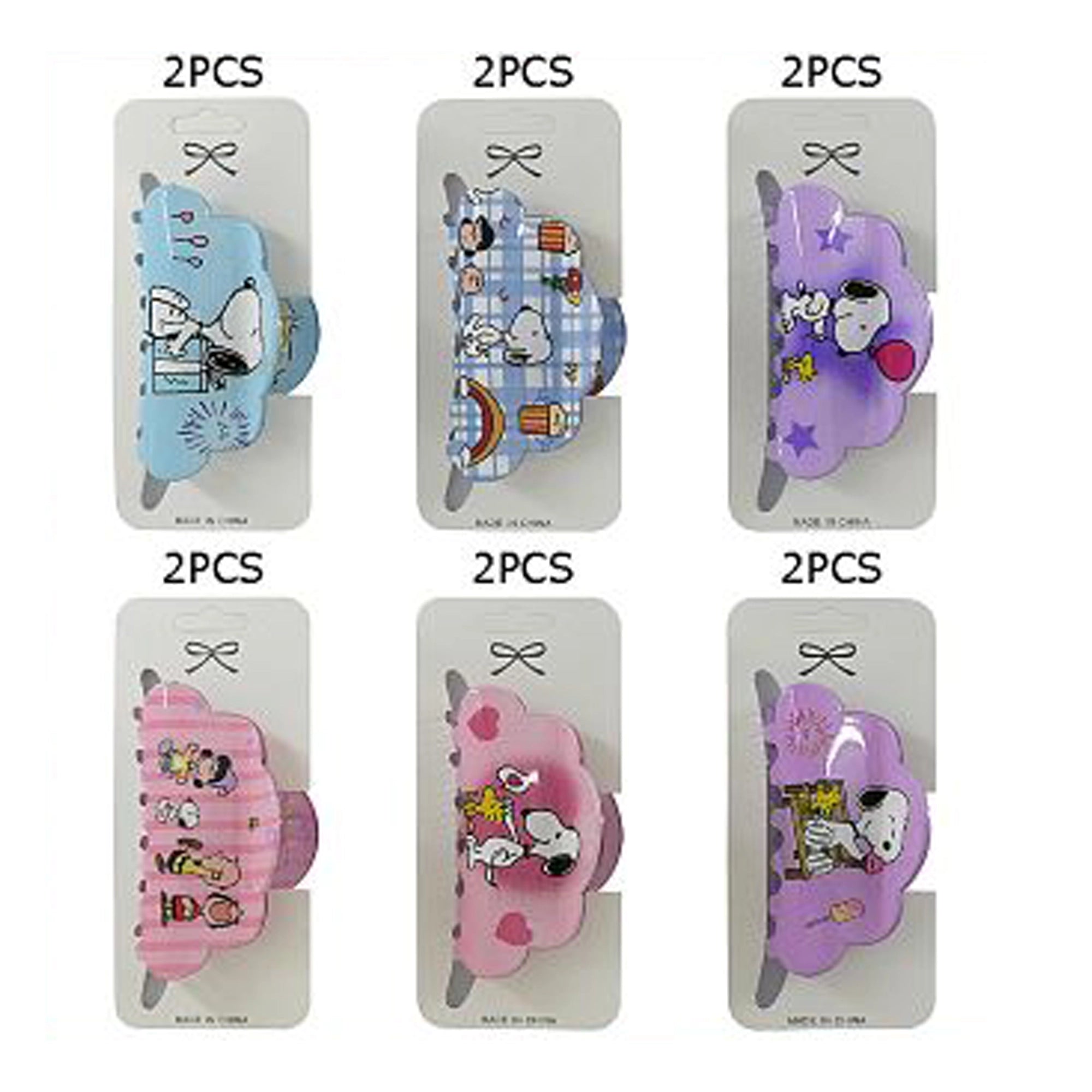 8.2cm Cloud-Shaped Cartoon Dog Hair Claw Clip – Cute Kawaii Matte Hair Jaw for Women & Girls – Pastel Pink (JC-11268M)