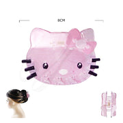 Charming Cartoon Cat Acrylic Hair Claw Clip – 8cm (JC-11317M)