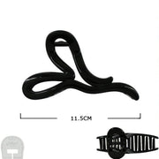 11.5cm Minimalist Large Hair Claw Clip – Elegant Non-Slip Jaw Clip for Thick Hair (JC-11446M)