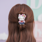Cute Kawaii Schoolgirl Style Hair Claw Clip – Large Decorative Acrylic Hair Accessory for Women and Teens (JC-11535M)