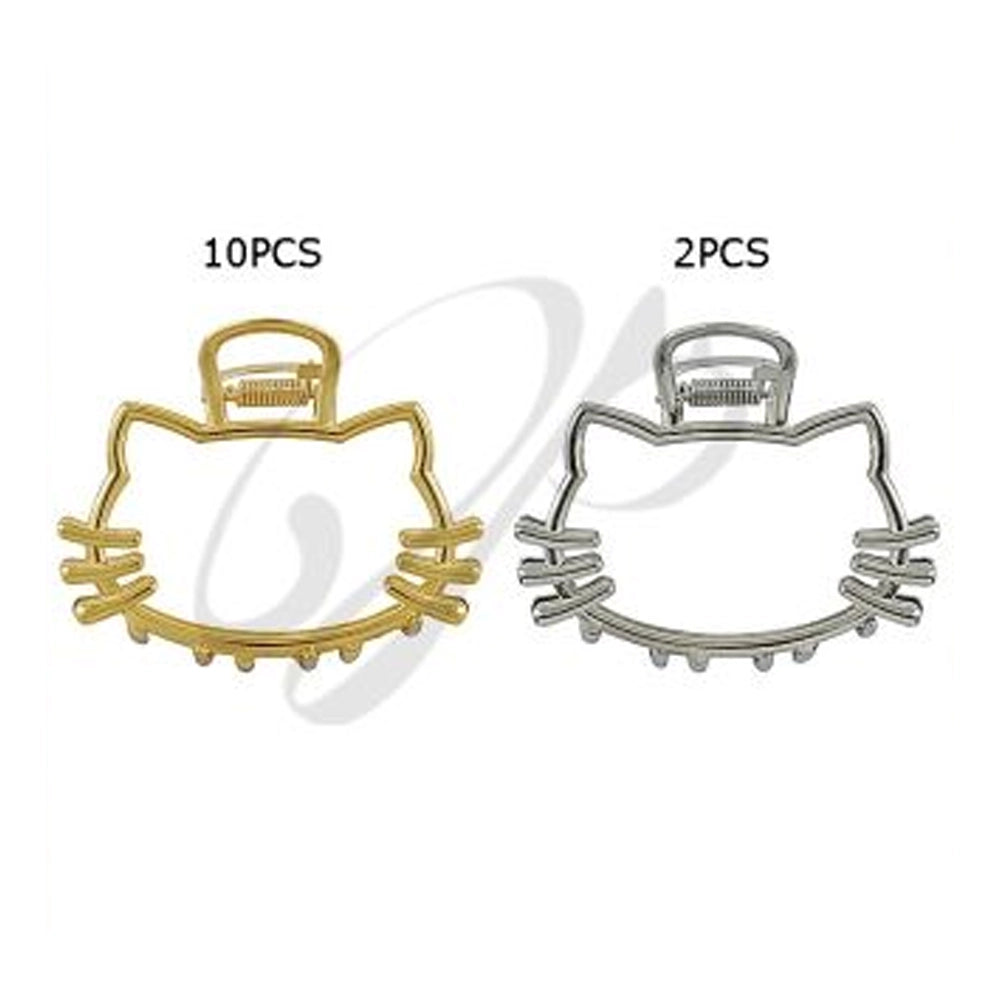 Cat Hair Claw Clip (7cm) - Strong Hold & Stylish Design for All Hair Types (JCM-10203GS)