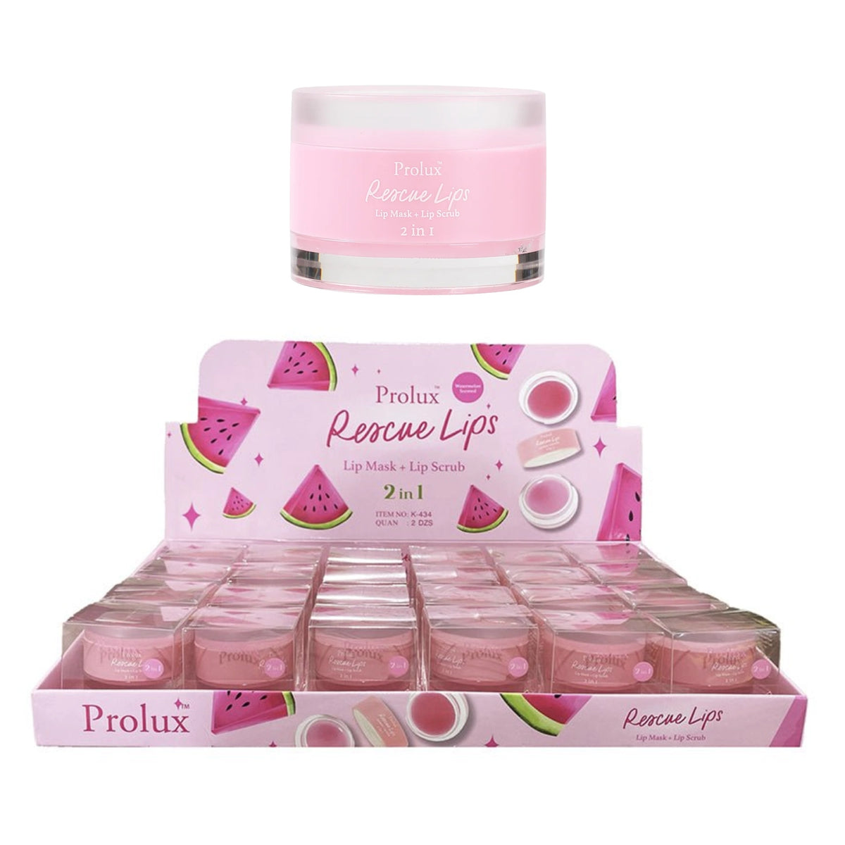 Prolux - Rescue Lips Lip mask + Lip Scrub