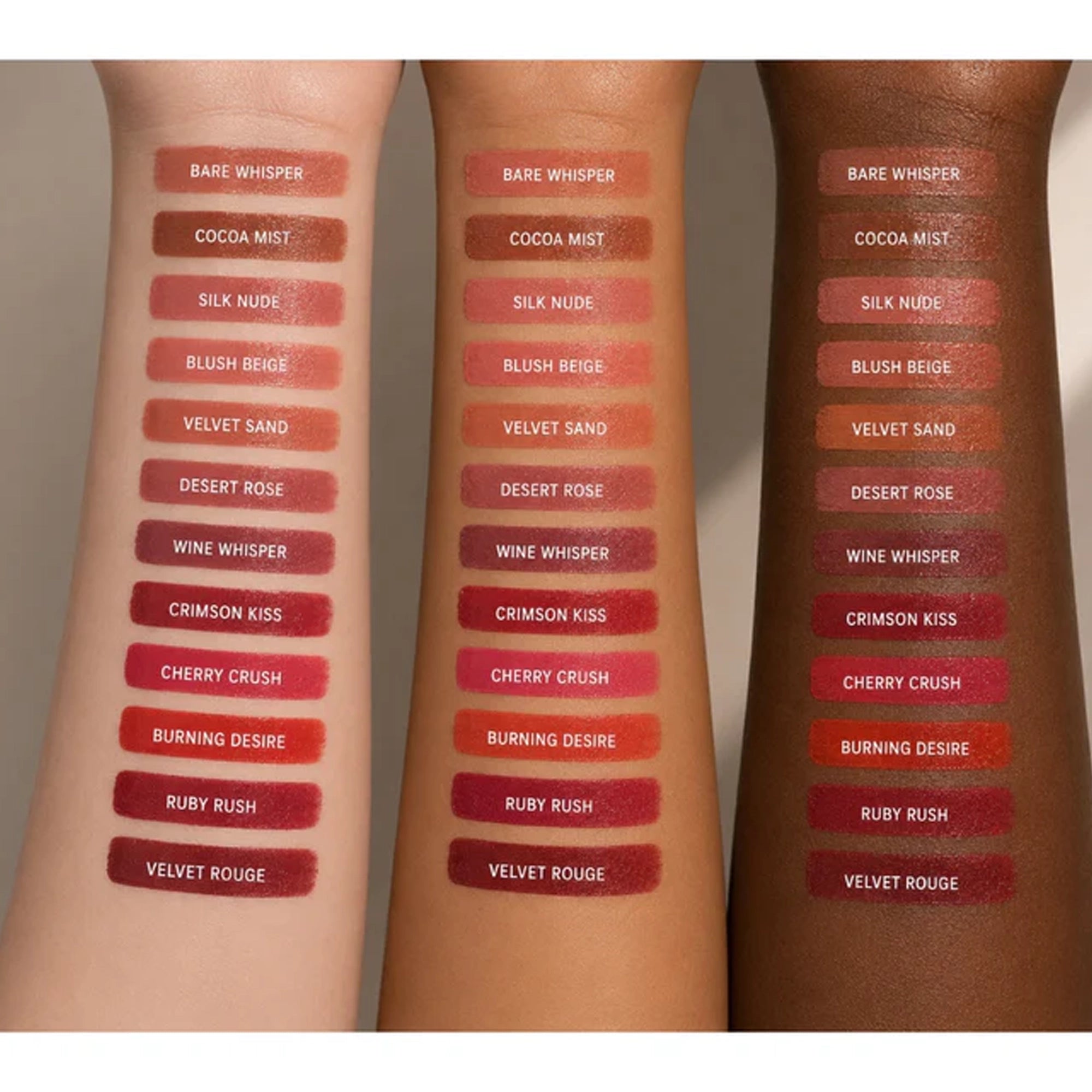 Prolux Cosmetics Matte Me! Liquid Lipstick Display – Nudes