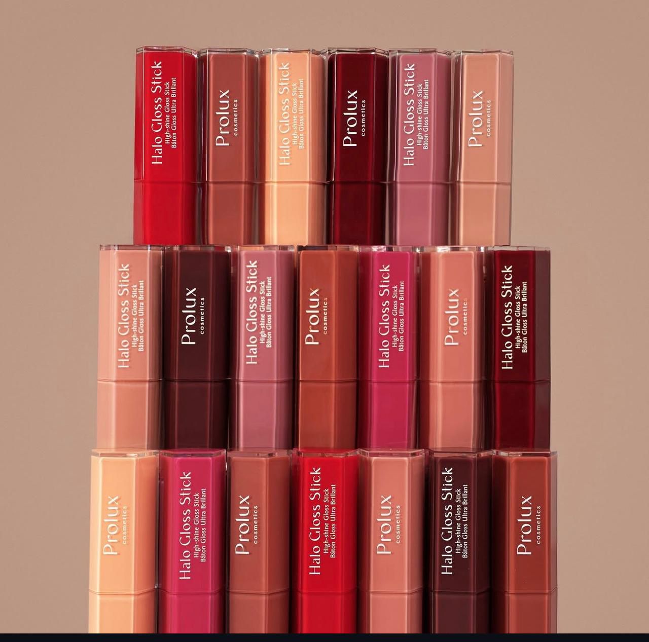 Prolux Cosmetics Halo Gloss Stick Display (60-Piece Set)