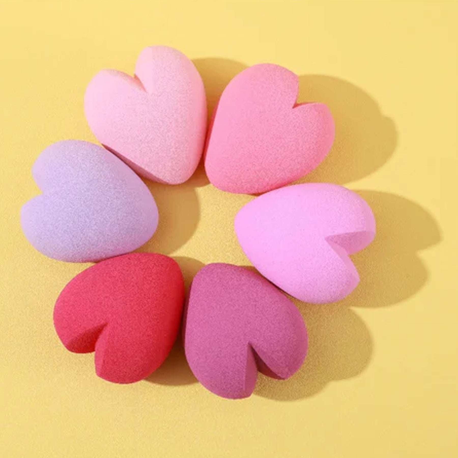 Prolux - Love Sponge: Heart Shaped Makeup Sponges