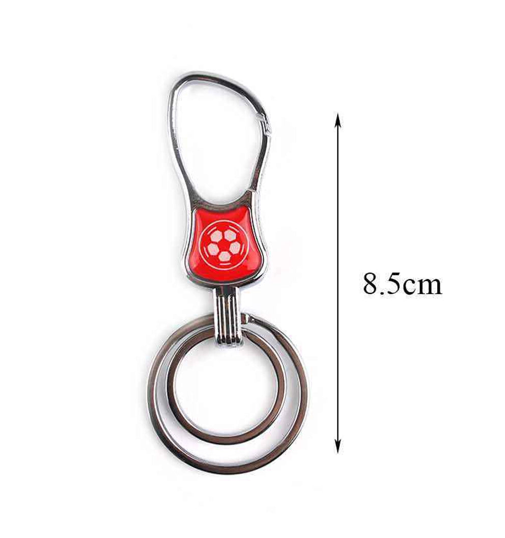 Soccer Ball Carabiner Keychain Clasp (8.5cm)