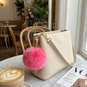 Fluffy Pom-Pom Keychain (KC-75667PK)