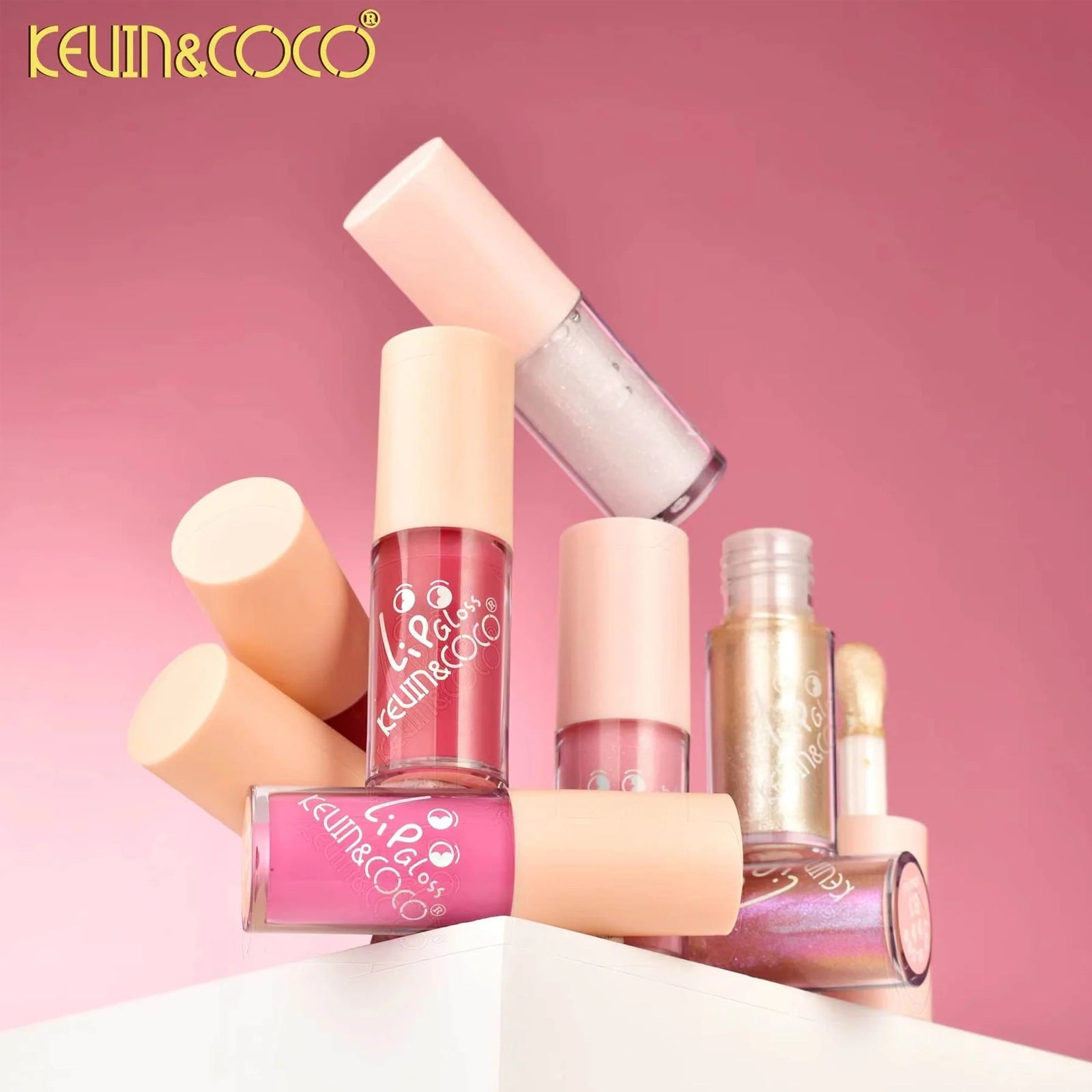 Kevin & Coco – Favor Wonderland Lip 8-Color Lip Gloss Set | 6-Piece Set