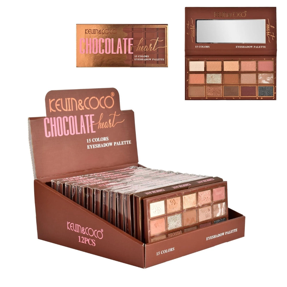Kevin&Coco - Chocolate Heart Eyeshadow Palette