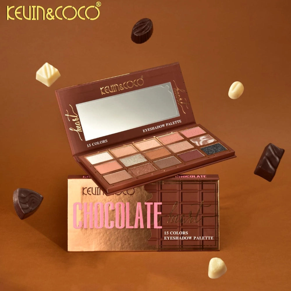 Kevin&Coco - Chocolate Heart Eyeshadow Palette