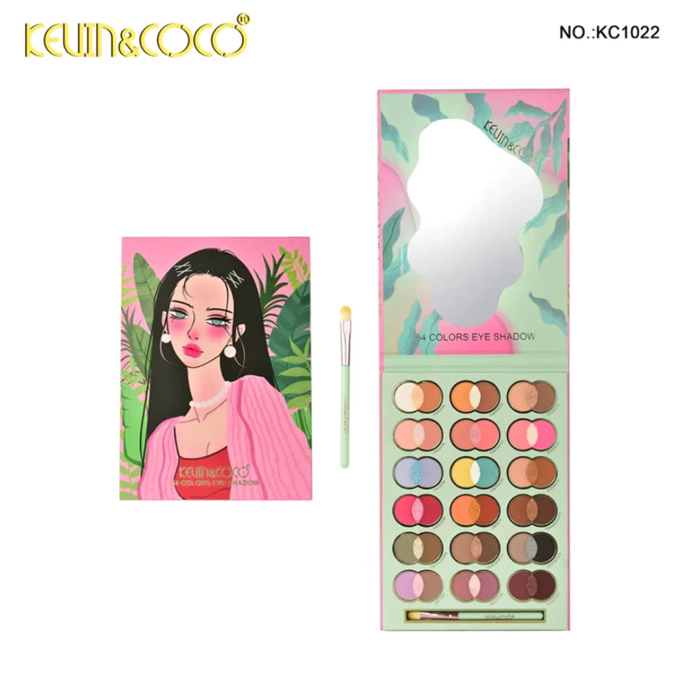 Kevin&Coco - Melody Breeze 54-Color Eyeshadow Palette