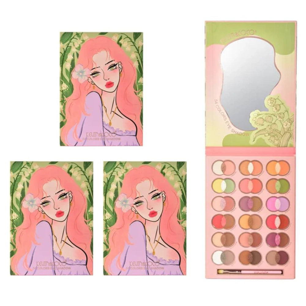 Kevin&Coco -  Melody Breeze 54-Color Eyeshadow Palette