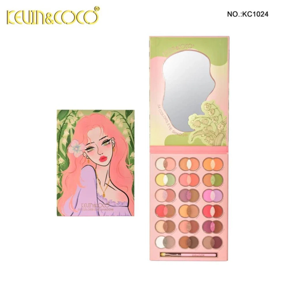 Kevin&Coco -  Melody Breeze 54-Color Eyeshadow Palette