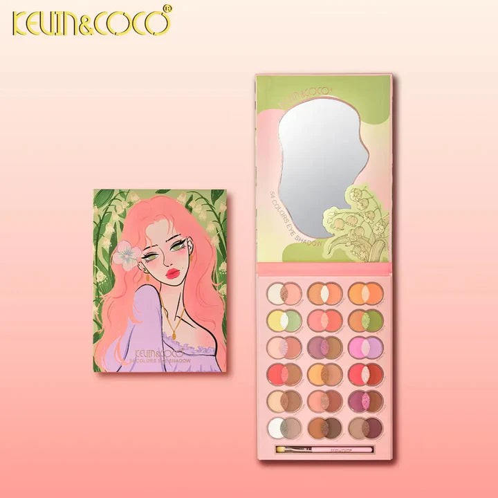 Kevin&Coco -  Melody Breeze 54-Color Eyeshadow Palette