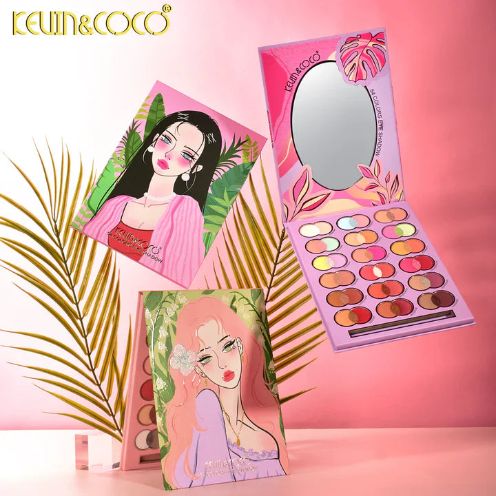 Kevin&Coco -  Melody Breeze 54-Color Eyeshadow Palette
