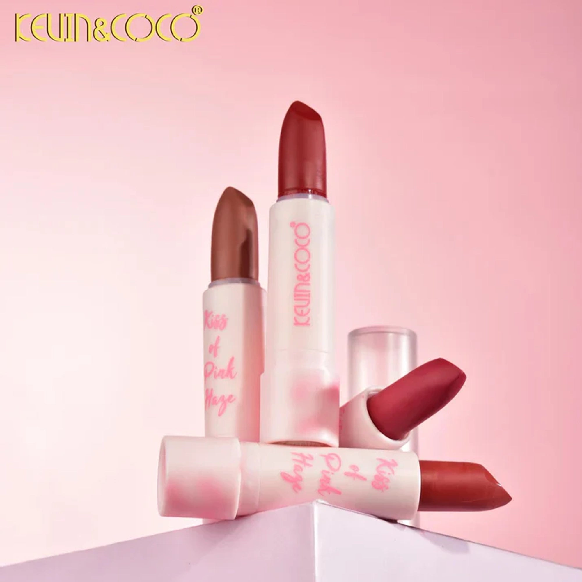 Kevin&Coco - Creamy Poetry Series Lipgloss & Lipstick Set - B