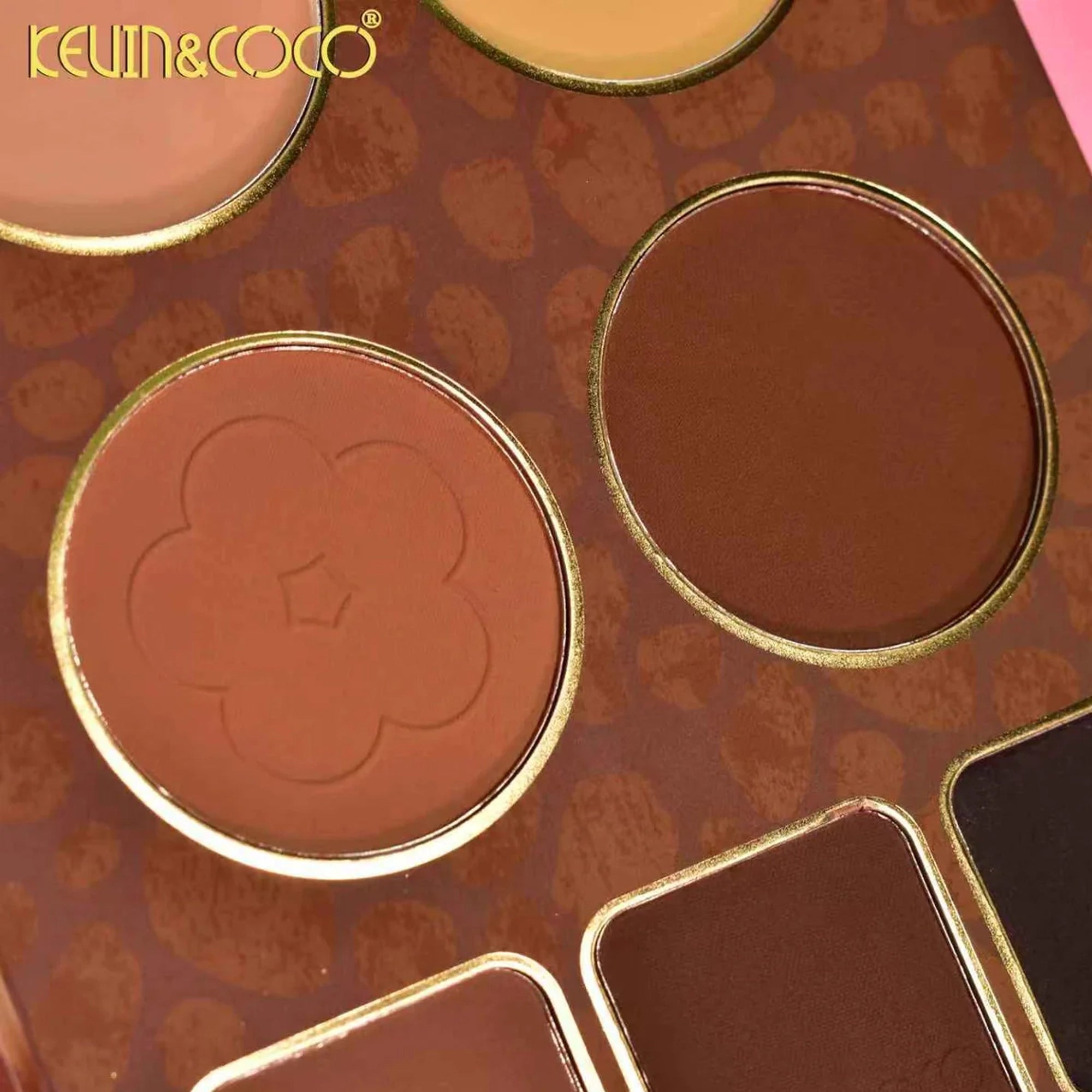 Kevin&Coco - 79-Color Leopard Girl 6-Layer All-in-One Glam Kit