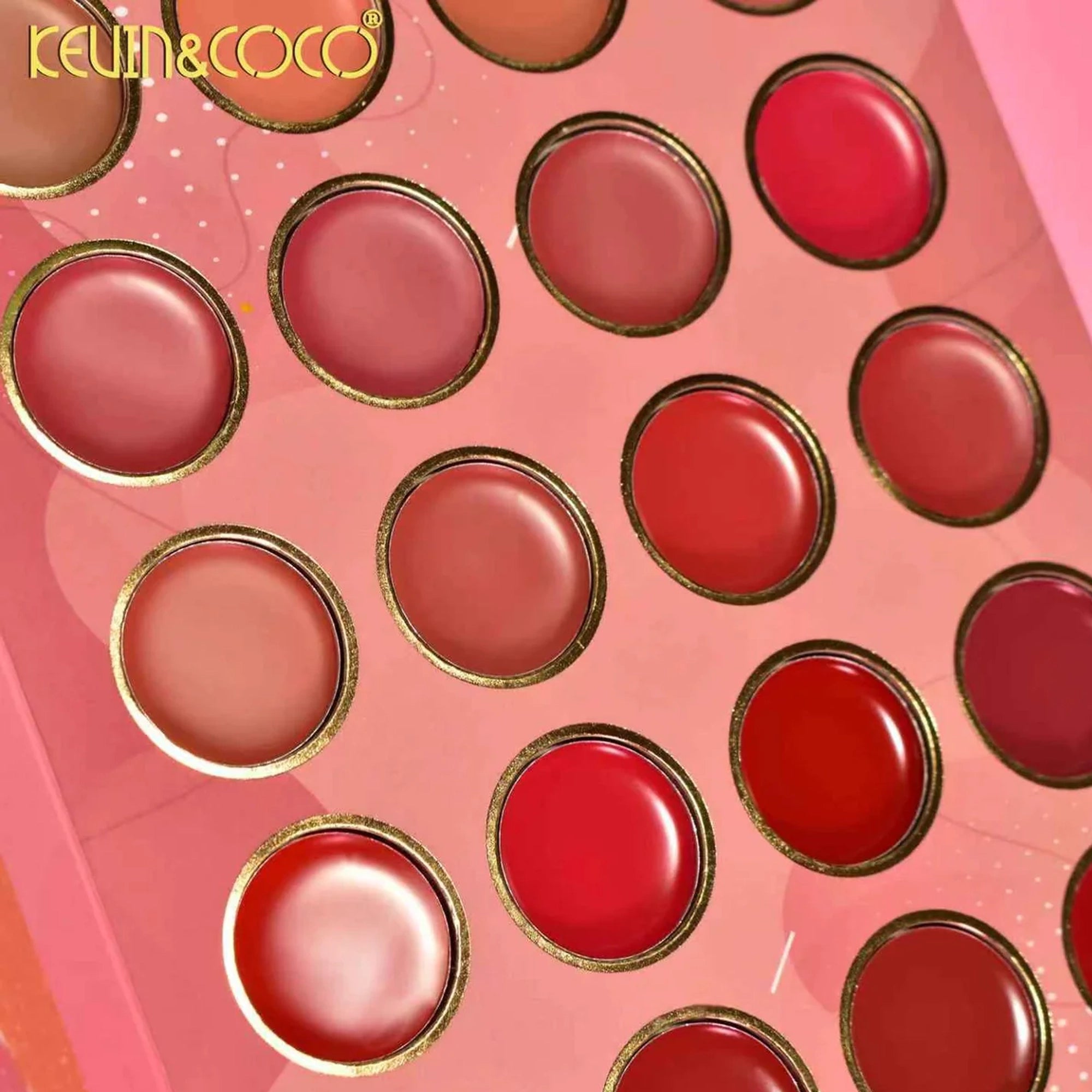 Kevin&Coco - 79-Color Leopard Girl 6-Layer All-in-One Glam Kit