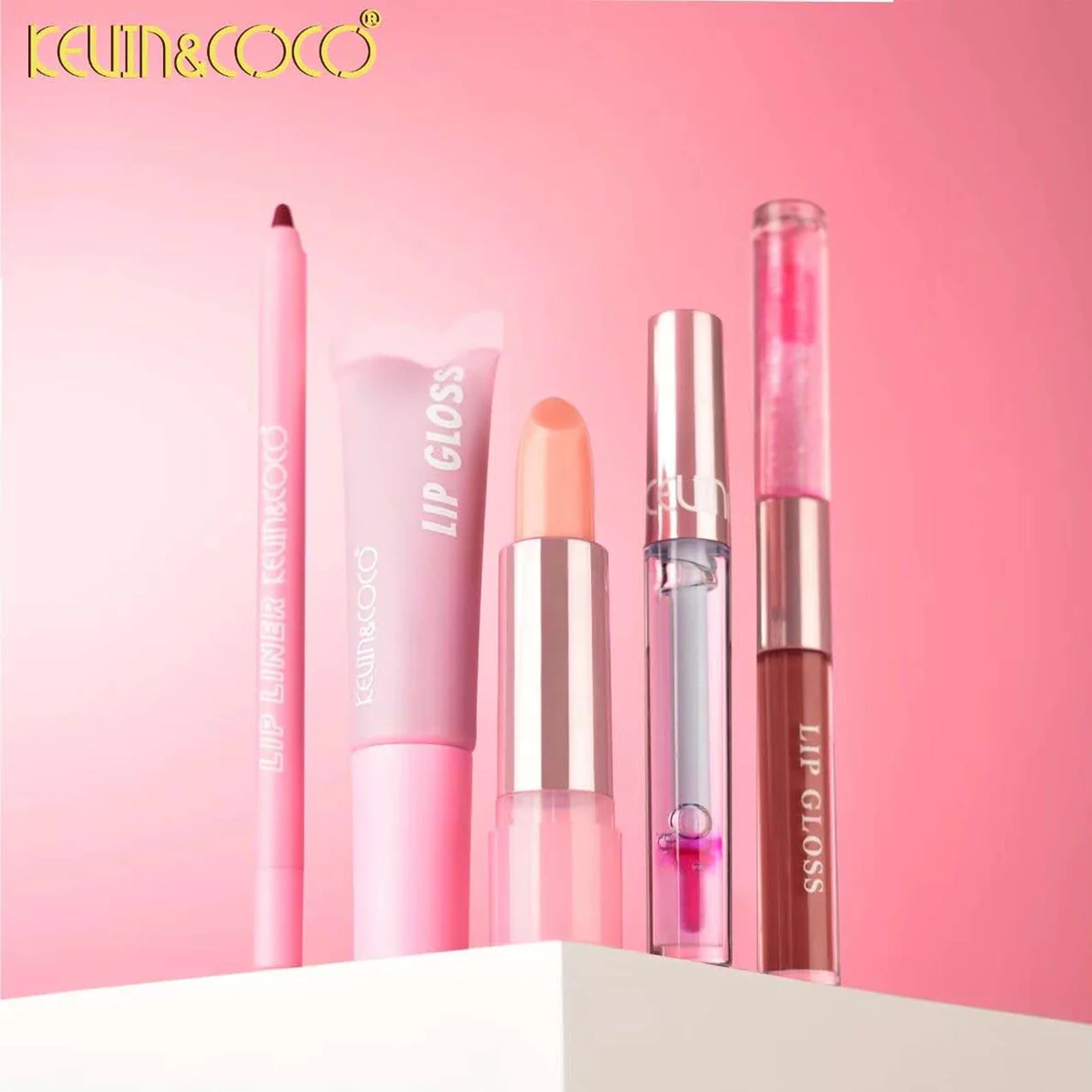 Kevin&Coco - Pink Song Lip Gloss Set