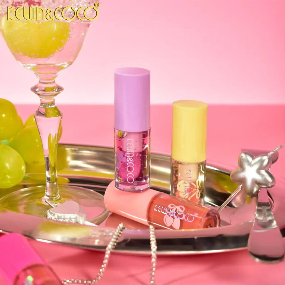 Kevin & Coco – Fruit Satin Lip Gloss 4-Piece Assortment