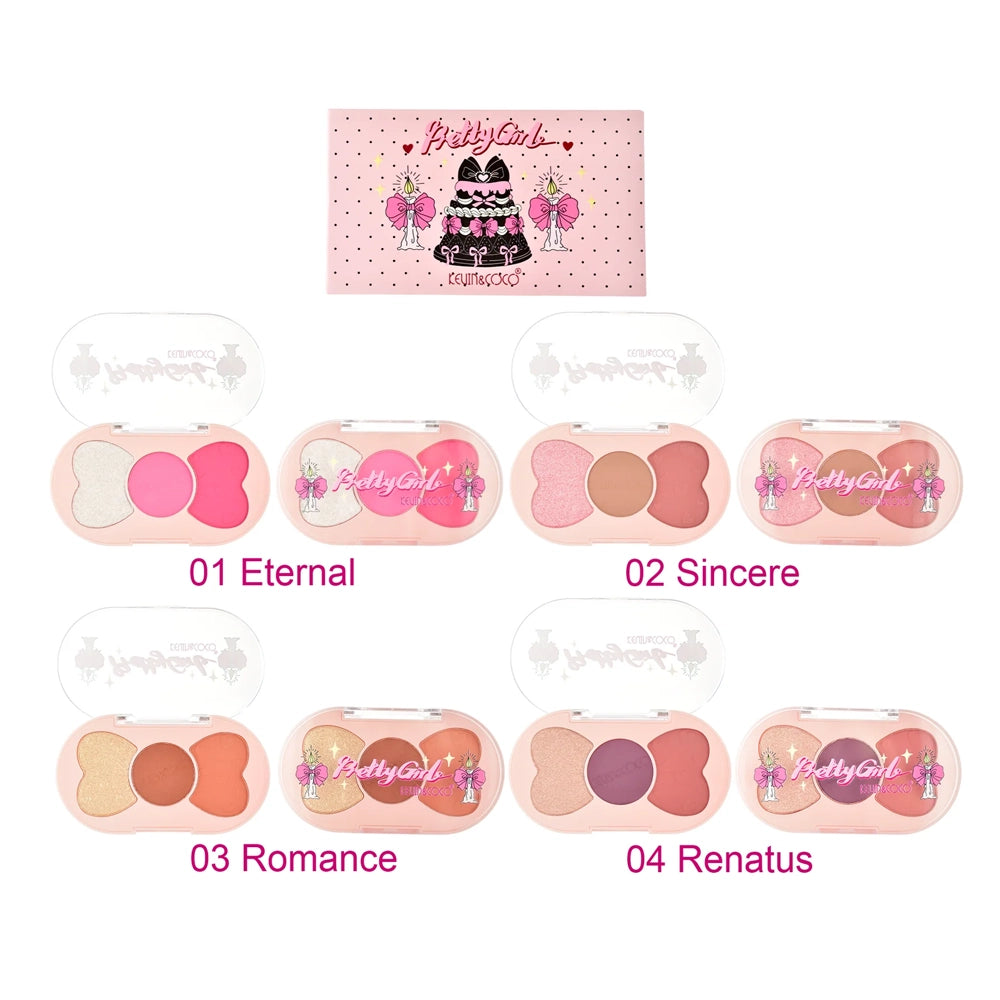 Kevin & Coco - Bow Bell 3 Color Eyeshadow