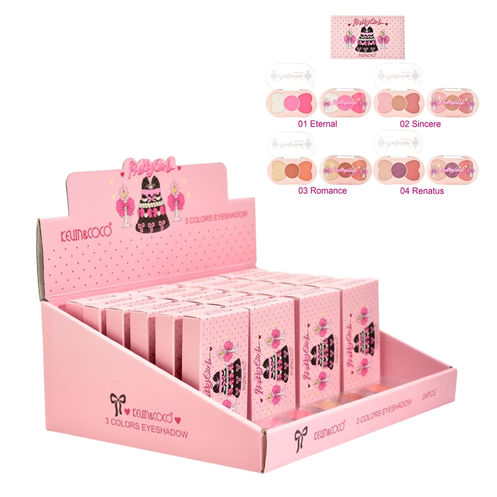 Kevin & Coco - Bow Bell 3 Color Eyeshadow