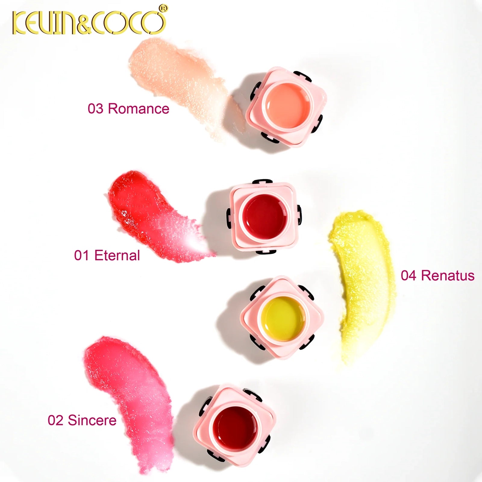 Kevin & CoCo – Bow Pretty Girl Lip Mask | 12-Piece Set