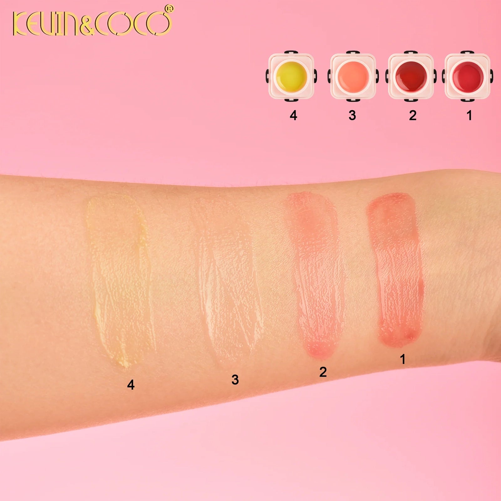 Kevin & CoCo – Bow Pretty Girl Lip Mask | 12-Piece Set