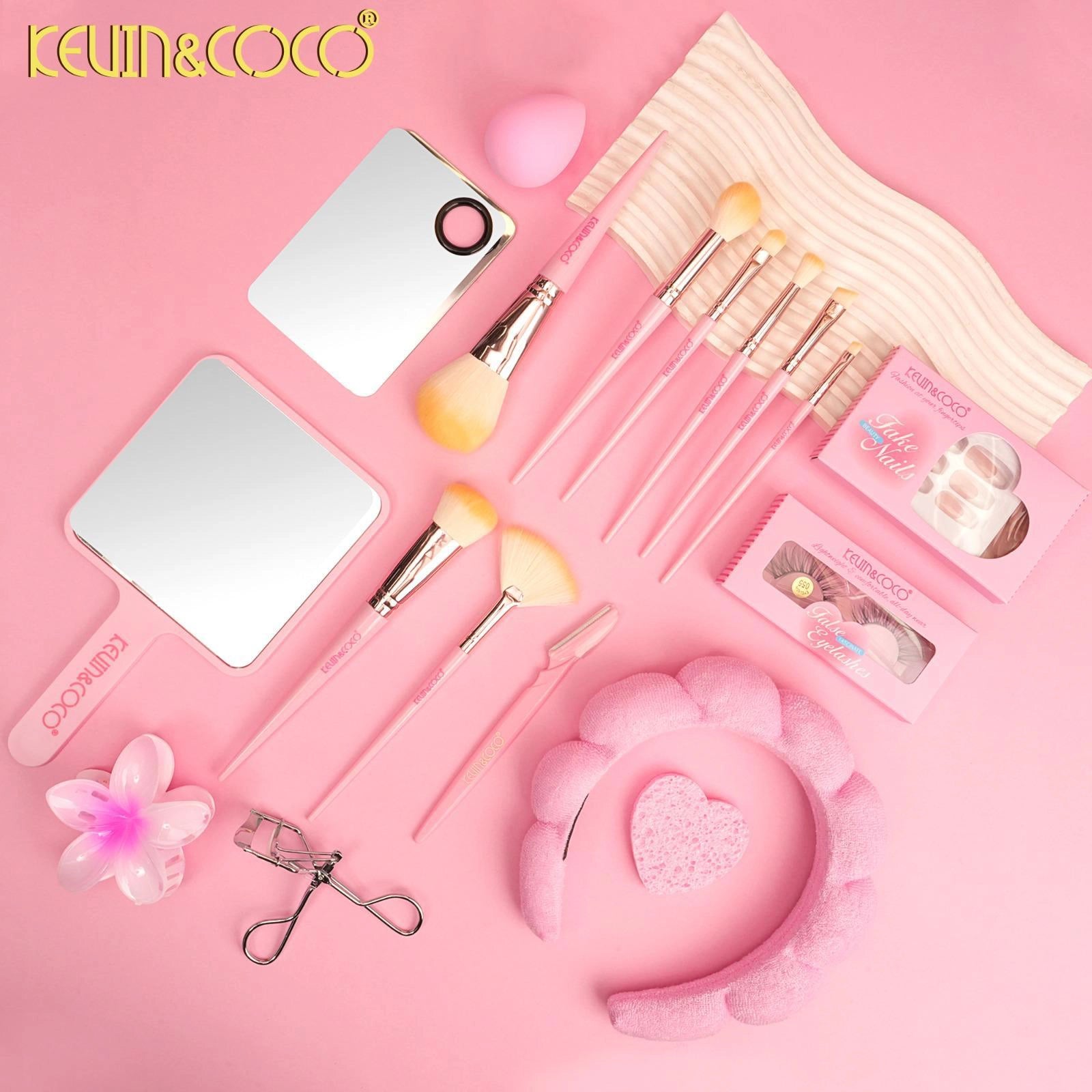 Kevin & Coco - Renewal Survey Beauty Tool Set - Pink