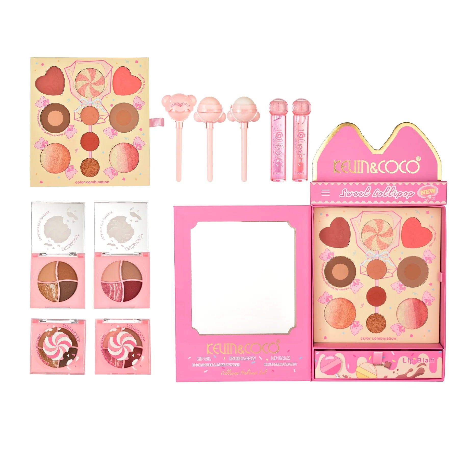 Kevin & Coco - Sweet Lollipop Makeup Set