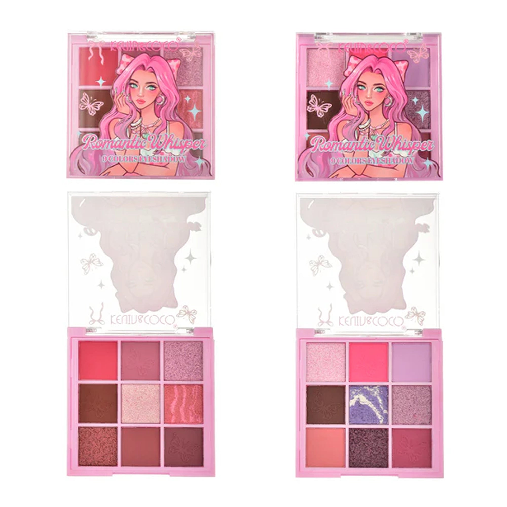 Kevin&Coco - Romantic Whisper 9 Colors Eyeshadow Palette