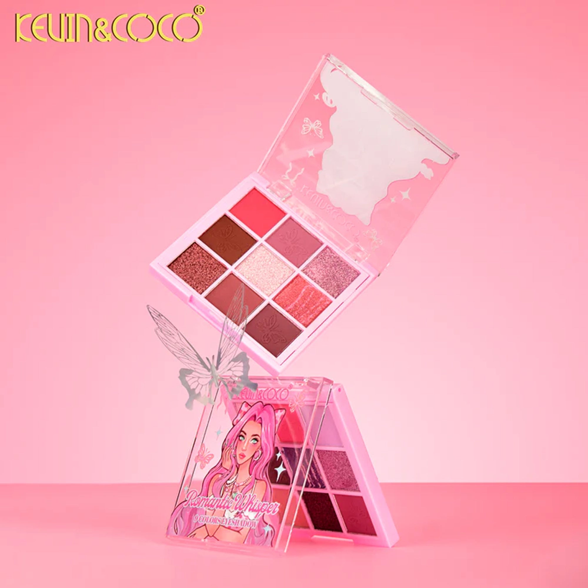 Kevin&Coco - Romantic Whisper 9 Colors Eyeshadow Palette
