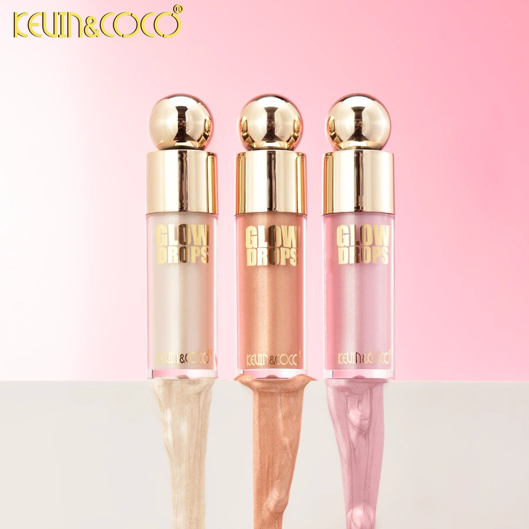 Kevin & Coco - Spotlight Urban Liquid Highlighter – Radiant, Buildable Glow for Glass Skin Perfection