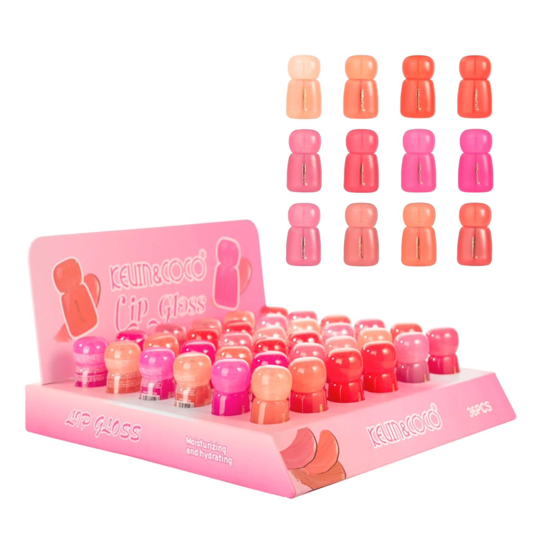 Kevin & Coco - Starstruck Lip Gloss Display Set