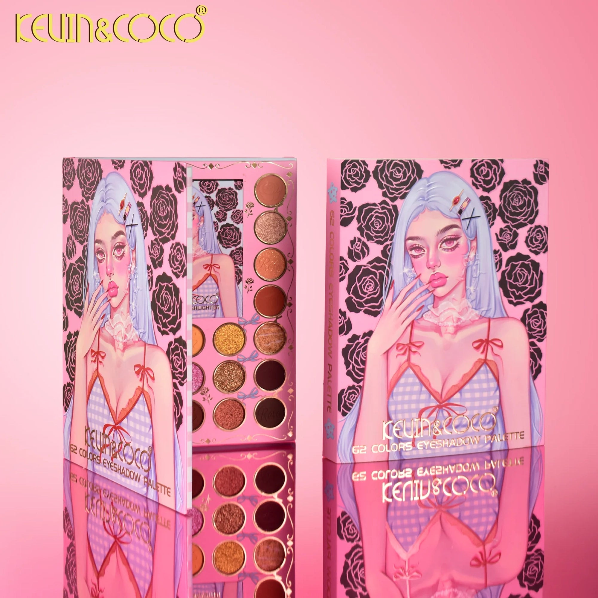 Kevin&Coco - 62 Shades of Rose Eyeshadow Palette