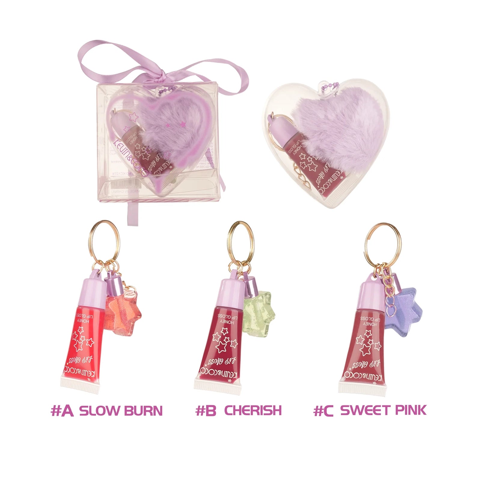 Kevin & Coco – Purple Boulette Memory Love Set | 12-Piece Set