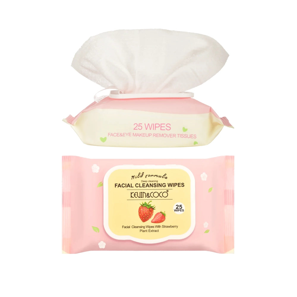 Kevin & Coco - Strawberry Makeup Wipes