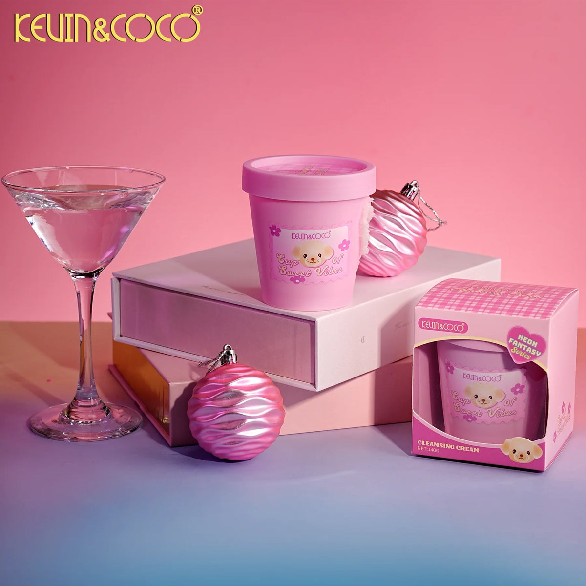Kevin & Coco - Neon Fantasy Cleansing Balm - 6PCS