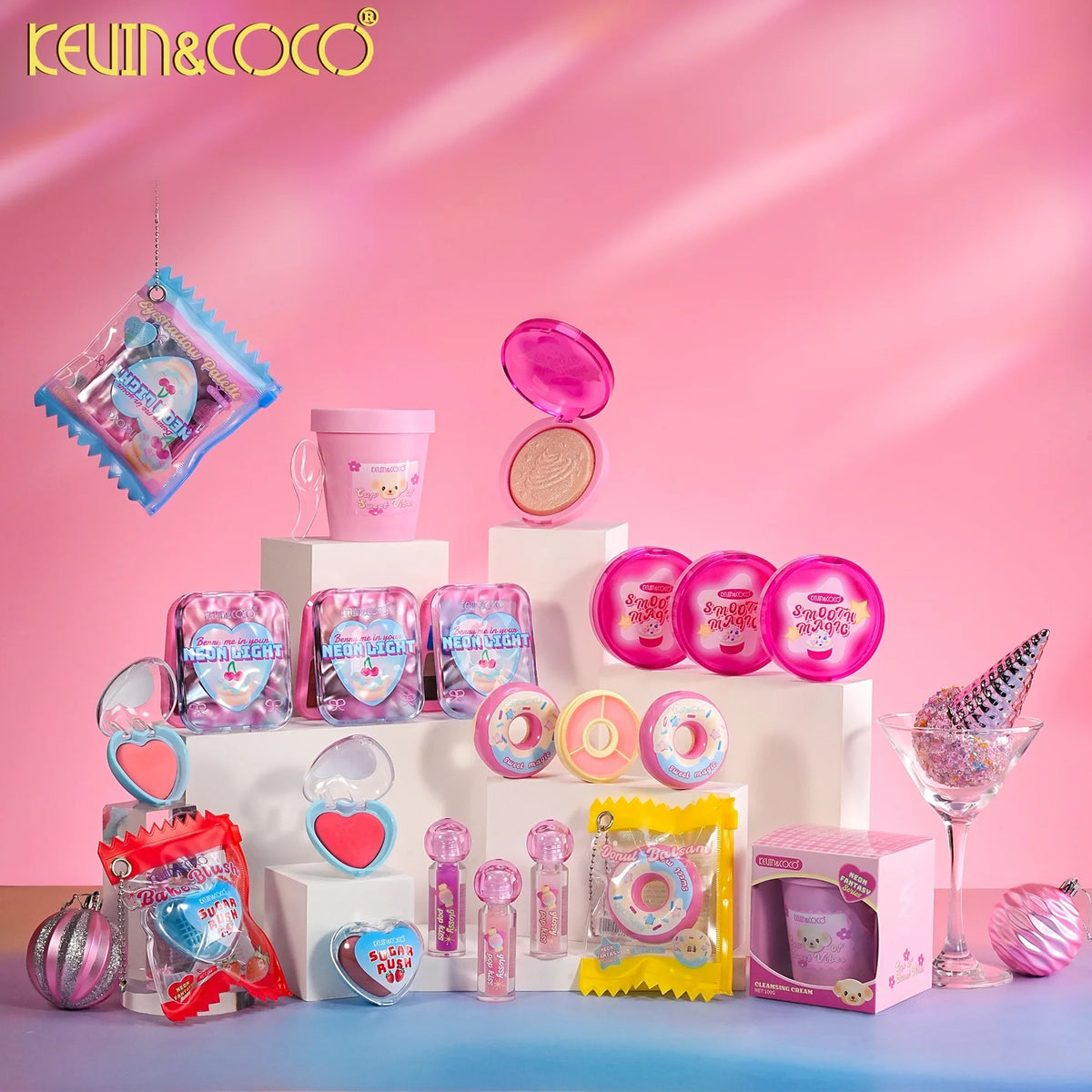Kevin & Coco - Neon Fantasy Cleansing Balm - 6PCS