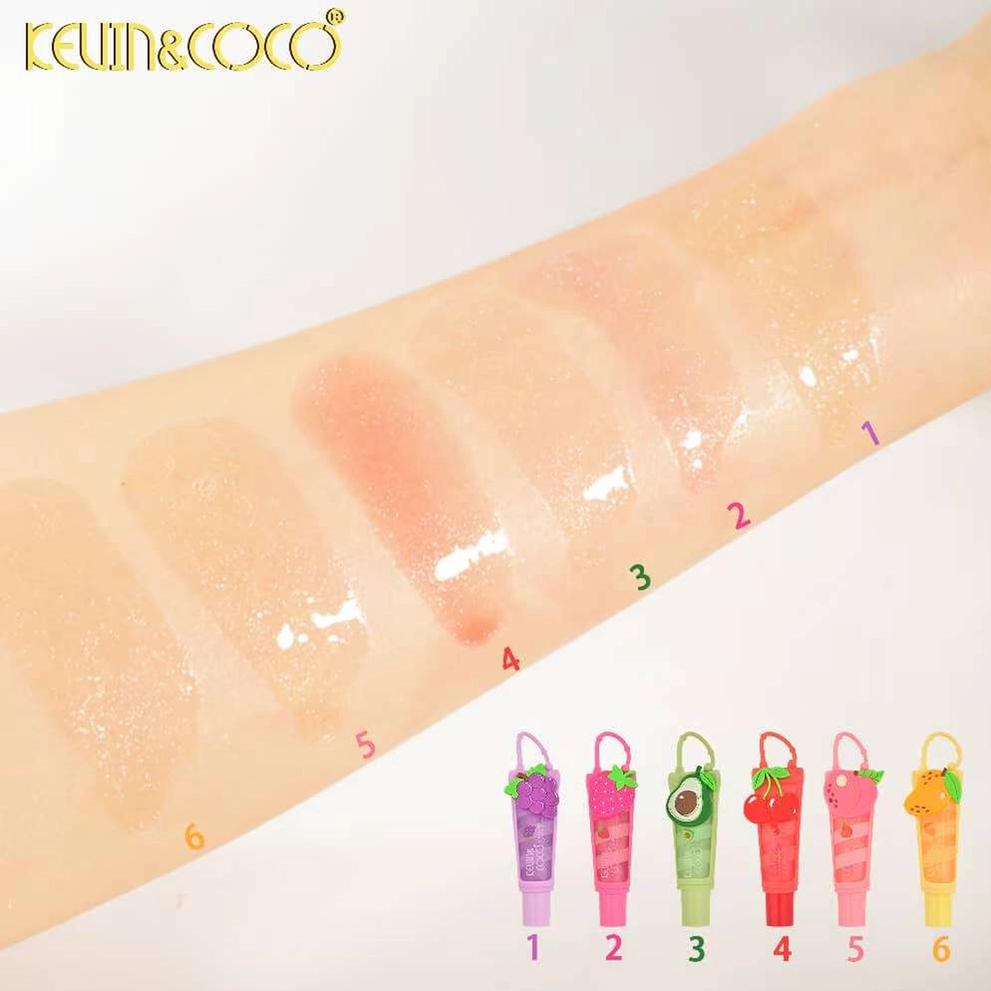 Kevin&Coco – Fruit Shine Pearl Lip Gloss