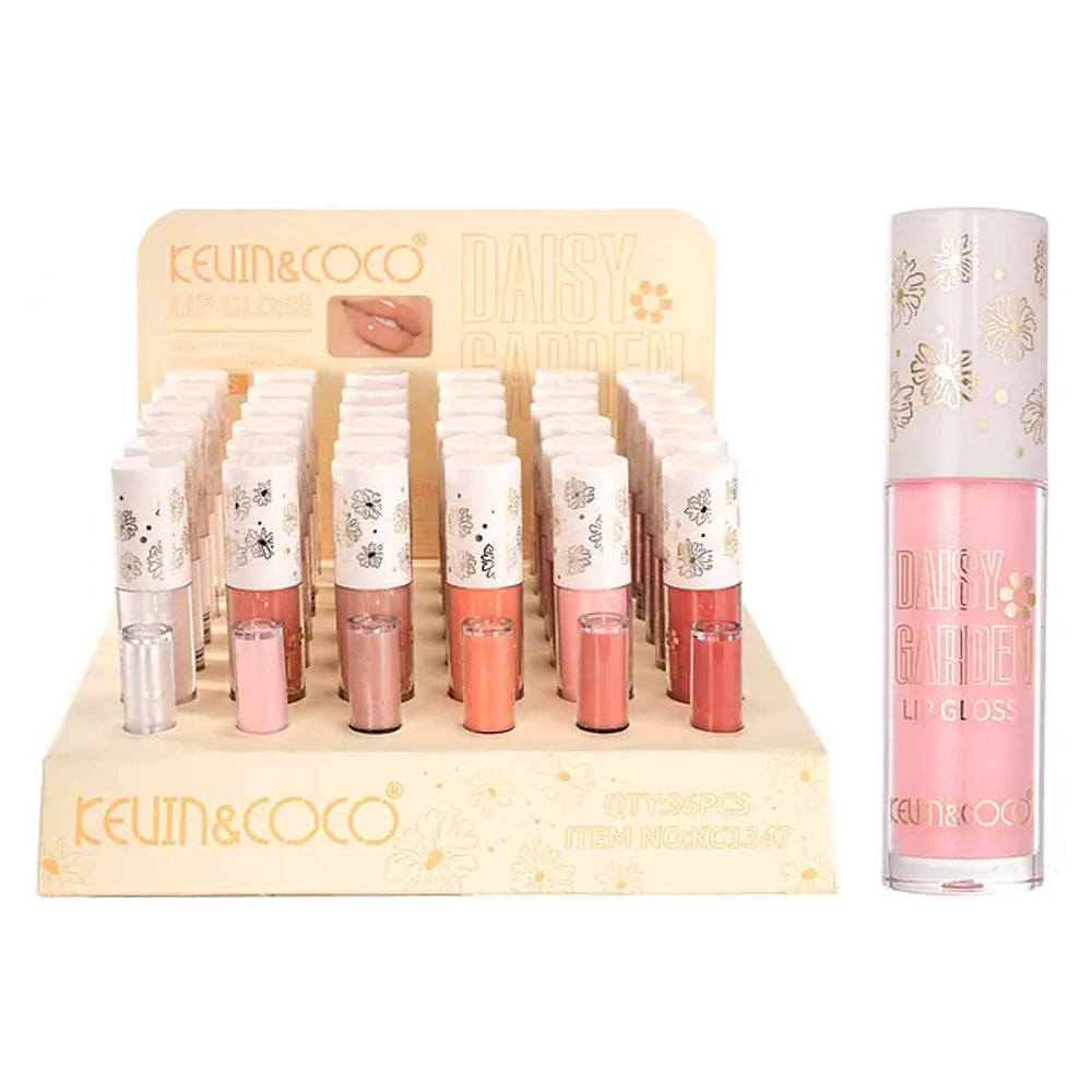 Kevin & Coco - Daisy Garden Lip Gloss Display Set