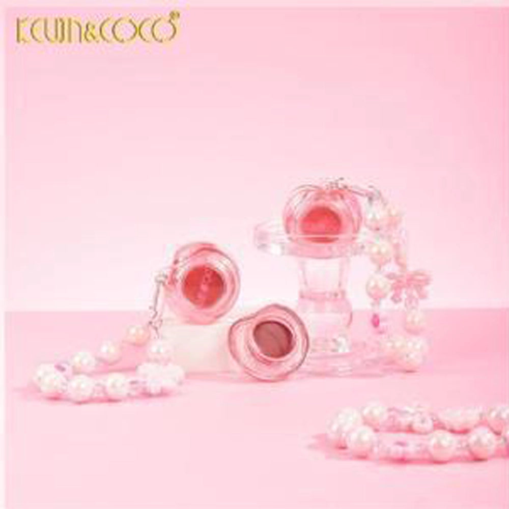 Kevin & Coco - Bubble Berry Lip & Cheeky Balm w/ Beaded Keychain