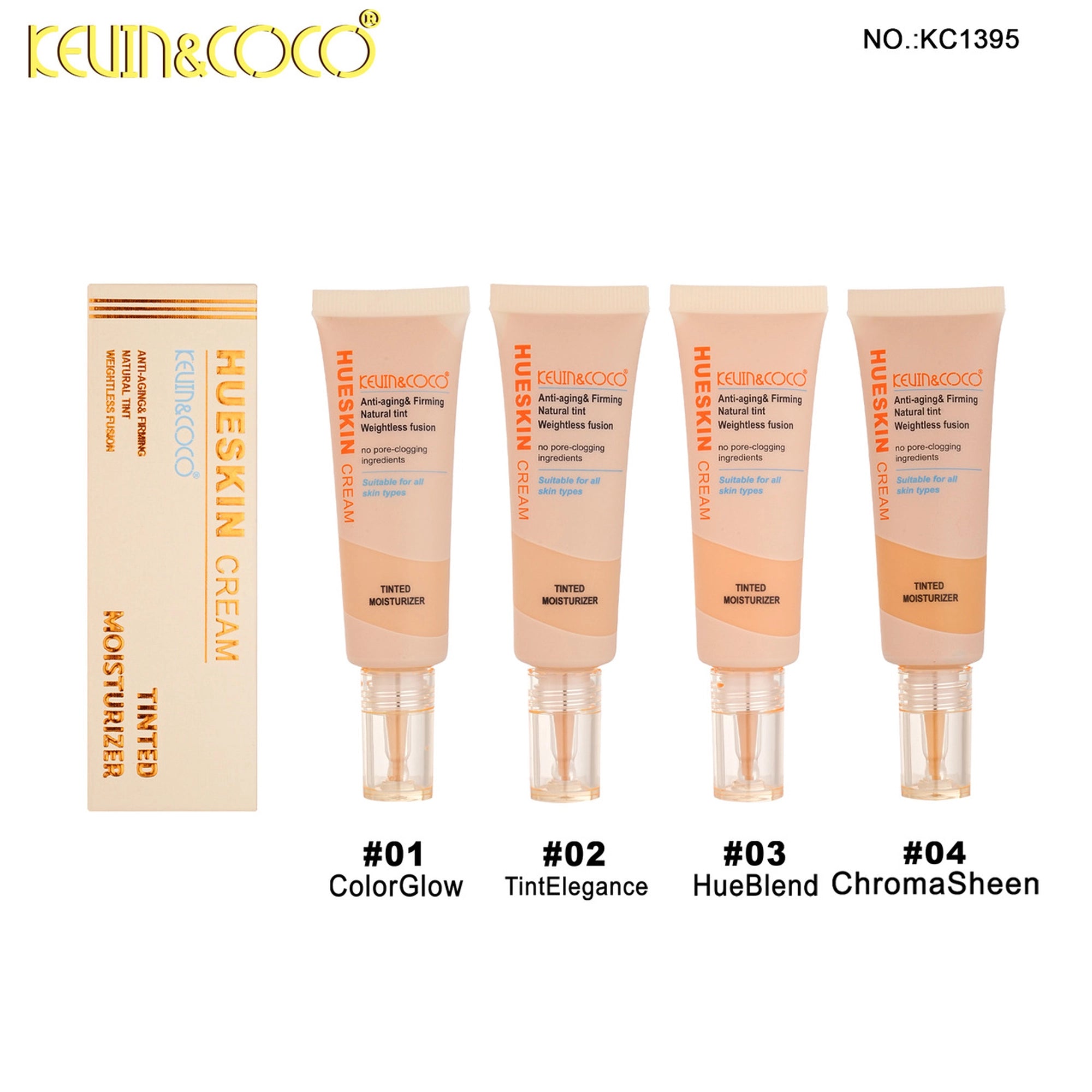 Kevin & Coco - Silk Satin Tinted Moisturizer SPF25