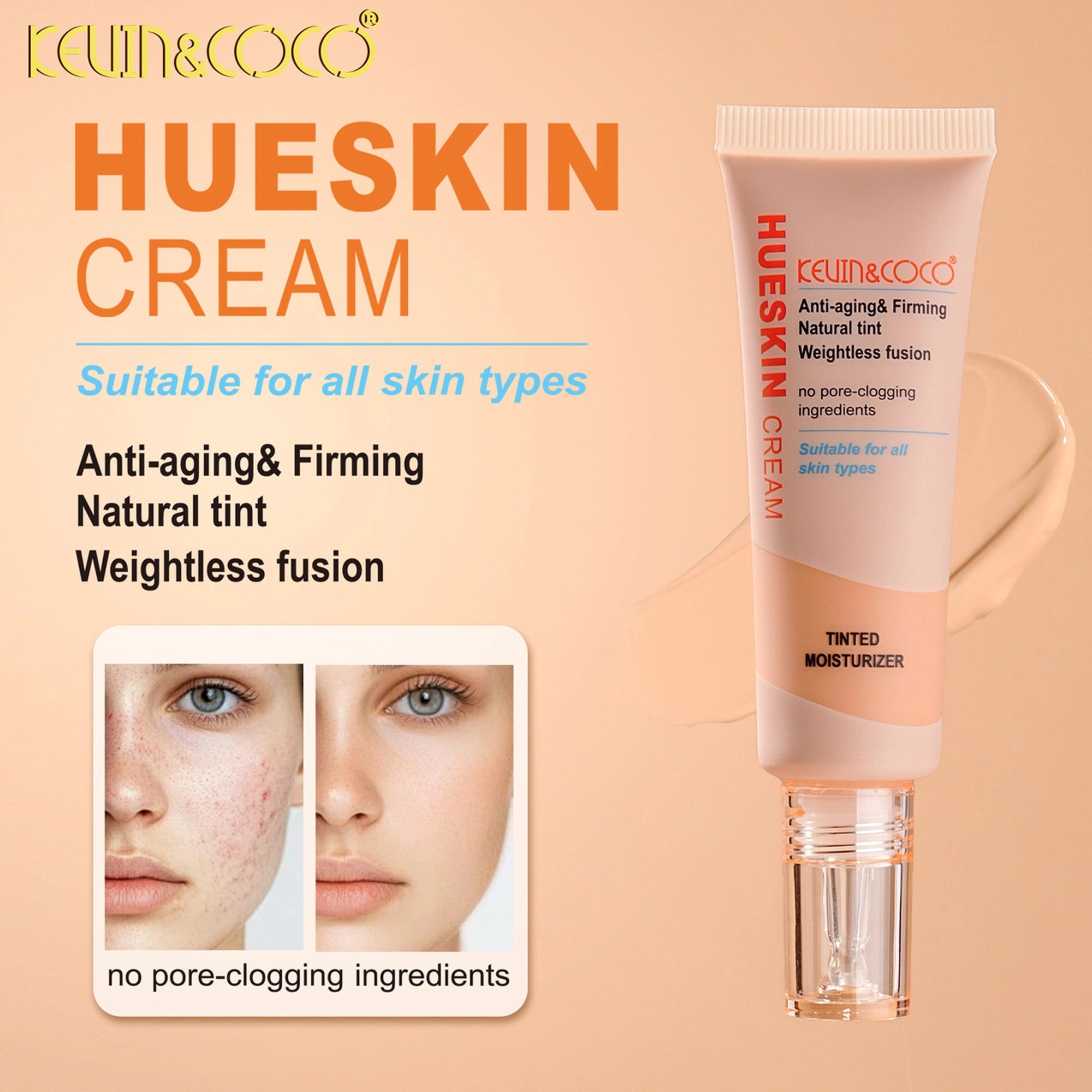 Kevin & Coco - Silk Satin Tinted Moisturizer SPF25