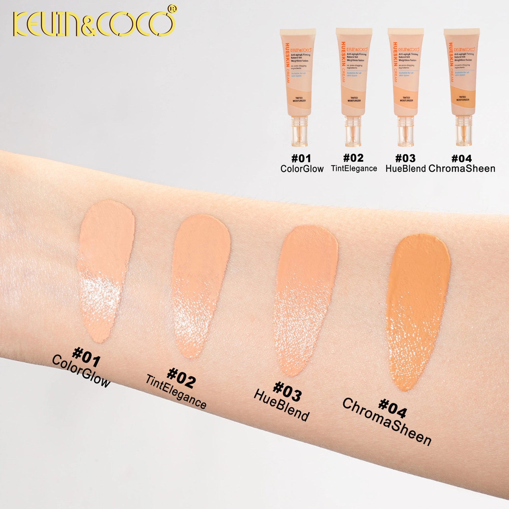 Kevin & Coco - Silk Satin Tinted Moisturizer SPF25
