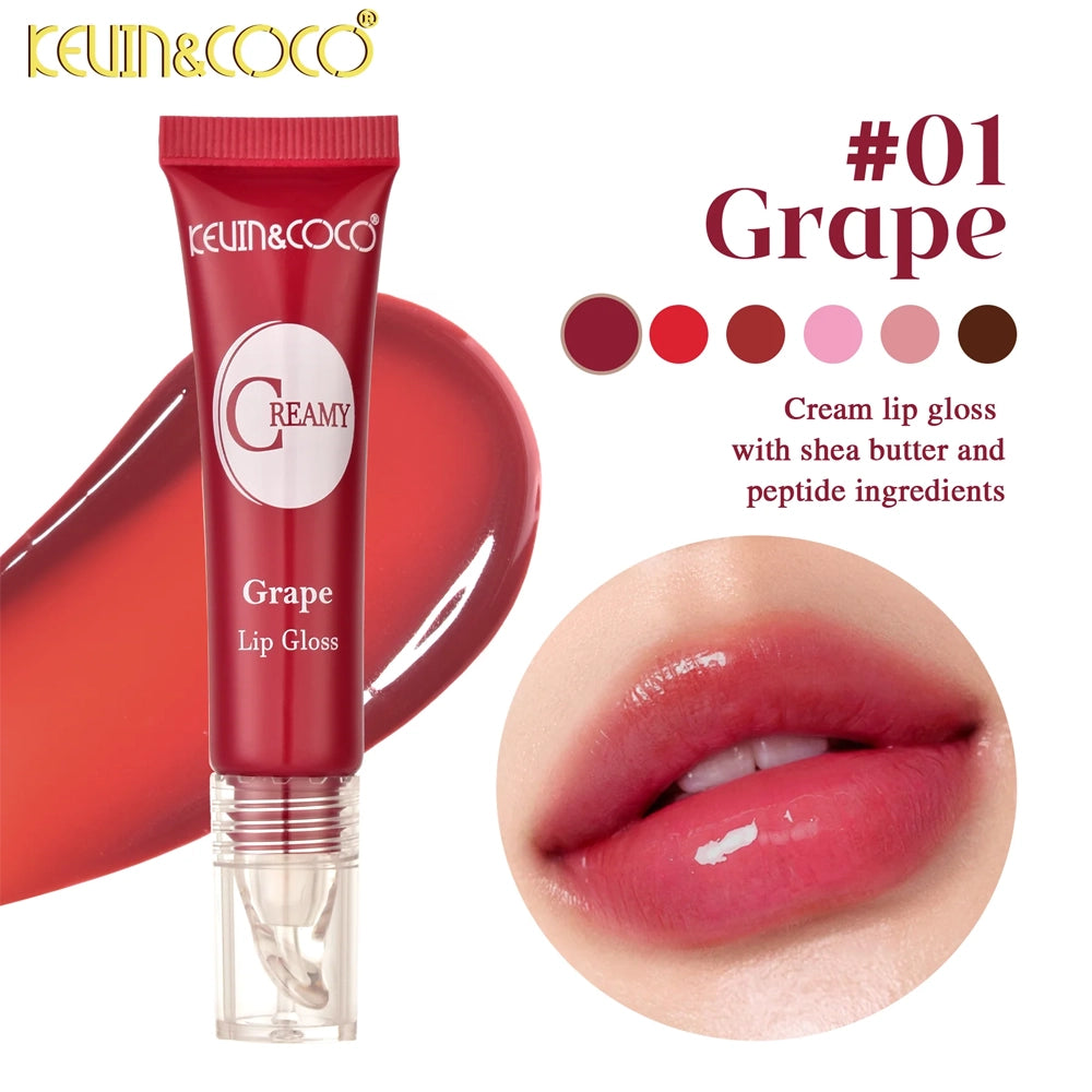 Kevin&Coco - Satin Kiss Creamy Lip Gloss | 24-Piece Set